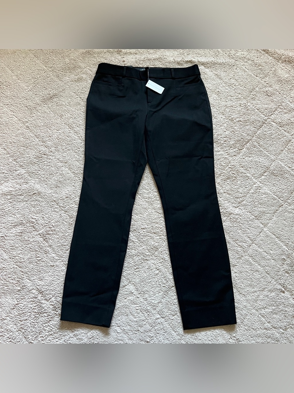 NWT Banana Republic Sloan Pants Stretch Skinny Minimalist Preppy Office Sz 2 - Picture 3 of 9